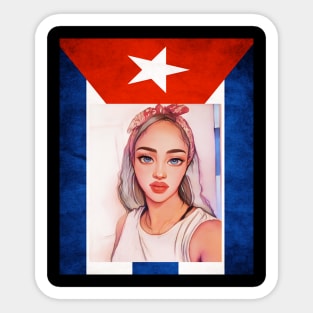 morena de la cubana 2023 Sticker